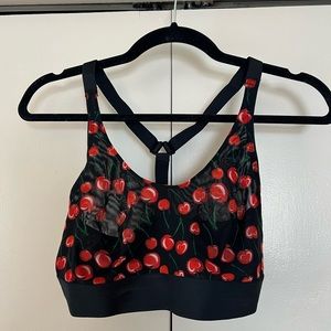 cherry print bralette from parade 🎪🍒